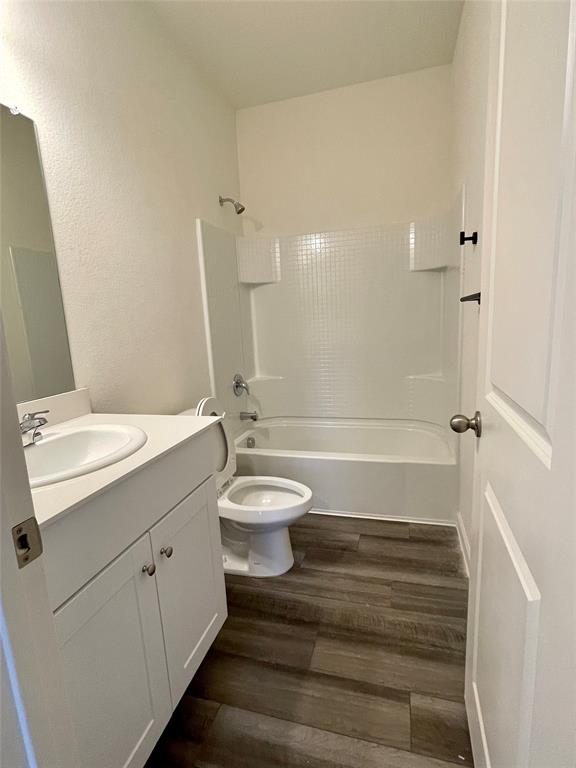 6222 Old Bridge Way Forney, TX 75126 - Photo 15 of 17 a bathroom with a sink a toilet and shower