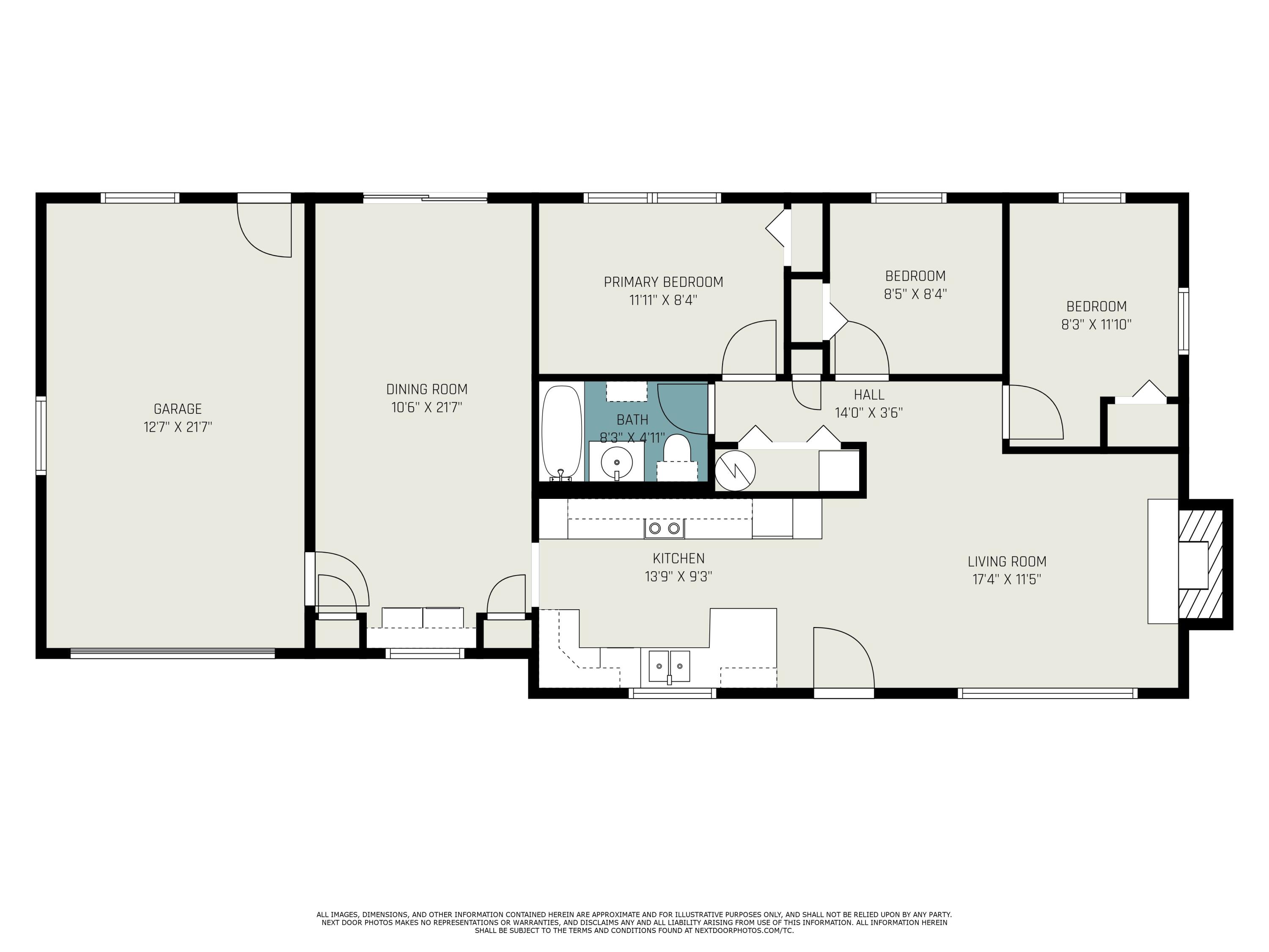 34 South New Moon Terrace Springfield, MI 49037 - Photo 17 of 17 floor plan