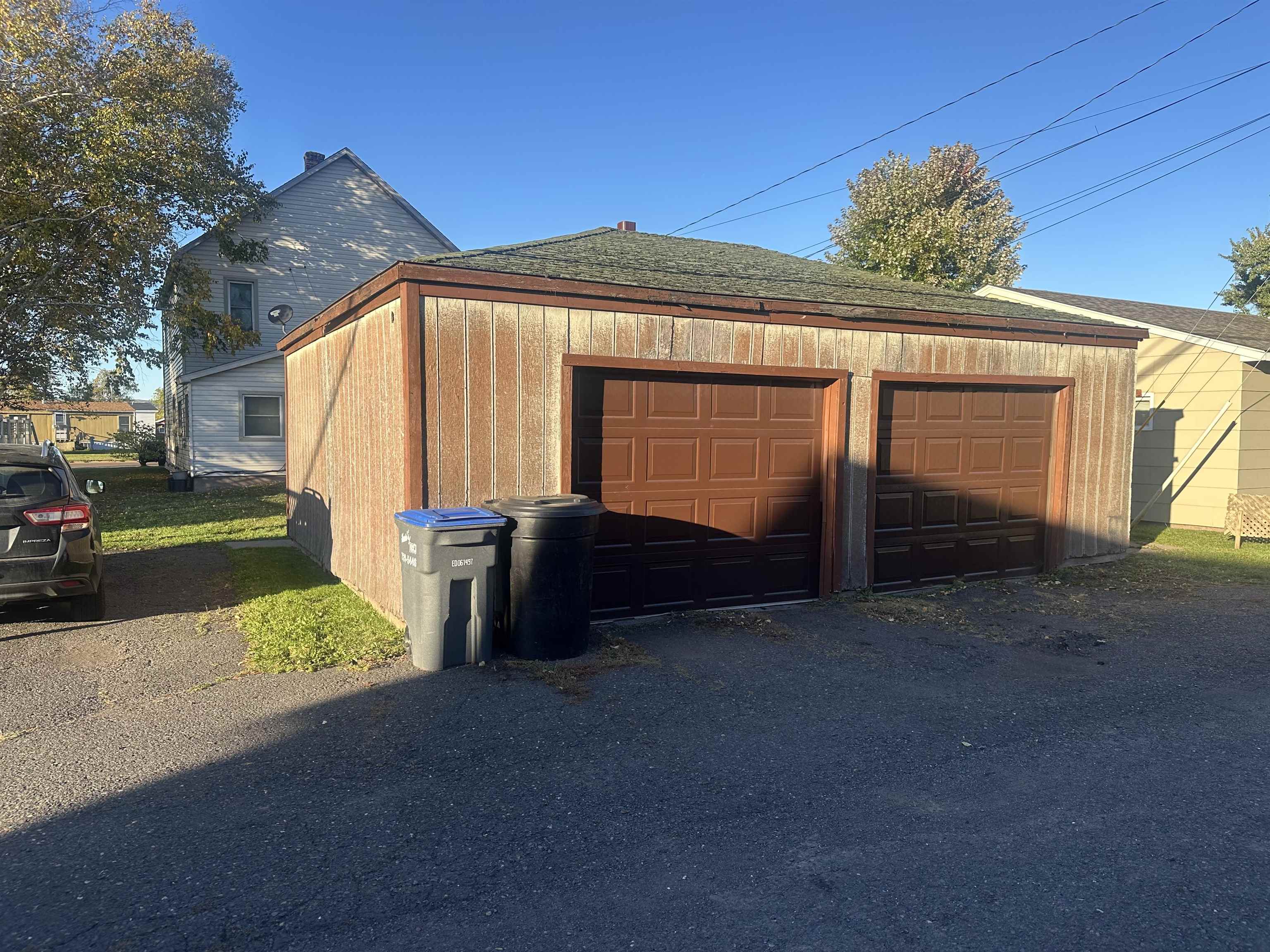 3512 Belknap Street Superior, WI 54880 - Photo 7 of 24 View of detached garage
