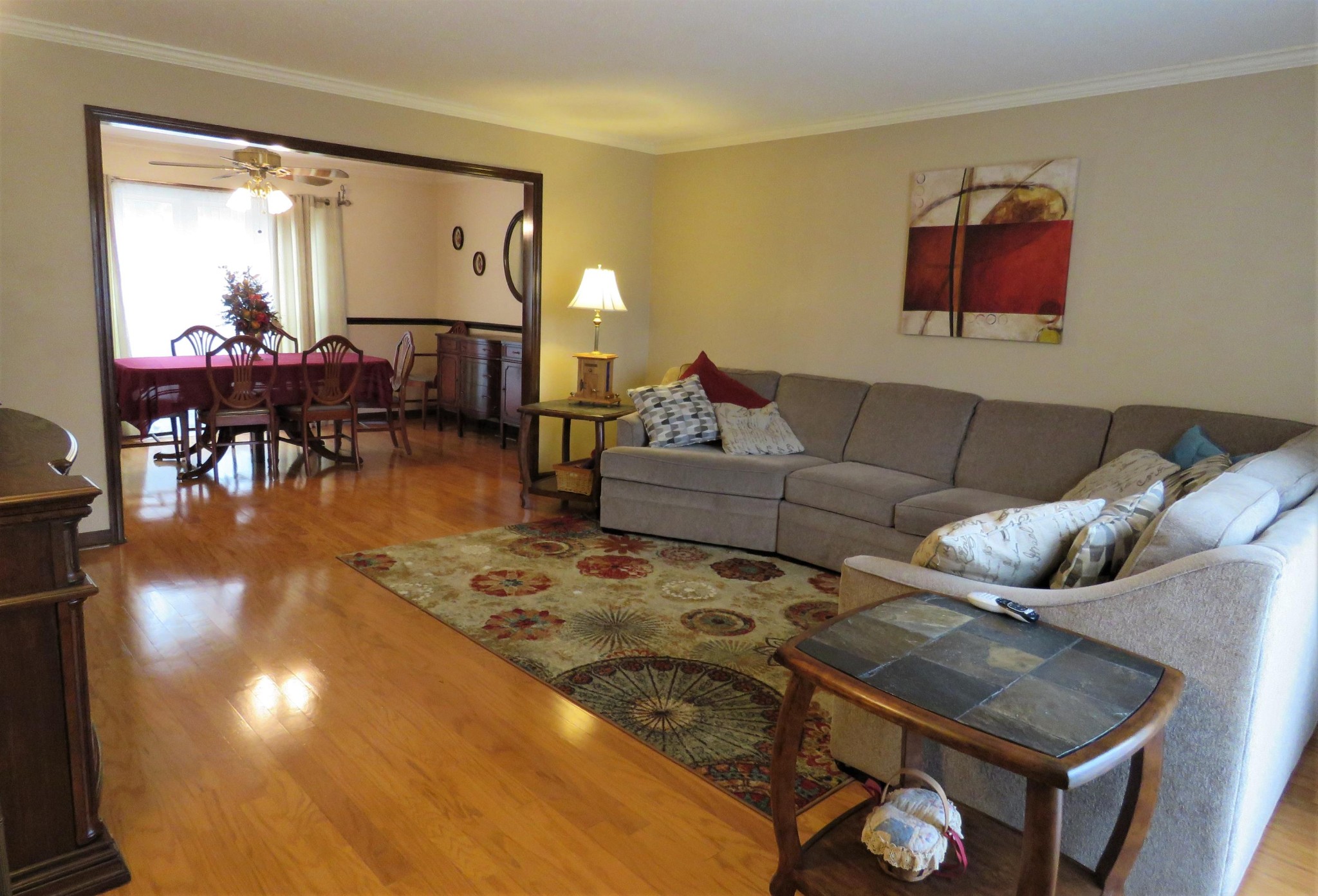 18 Clark Place Oak Ridge, TN 37830 - Photo 2 of 20 a living room with furniture and wooden floor