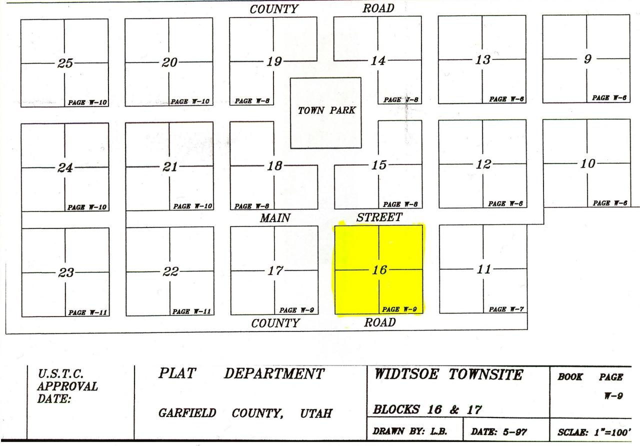 South SOUTH County Road Escalante, UT 84726 - Photo 1 of 1 Plat Map A