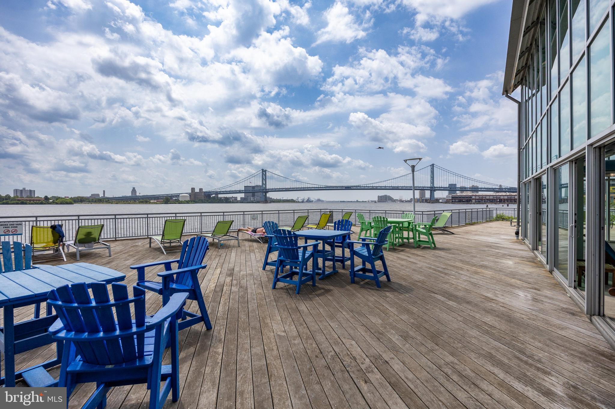 901 North Penn Street, Unit P24012 Philadelphia, PA 19123 - Photo 59 of 59 an outdoor view with a hardwood floor and lake view