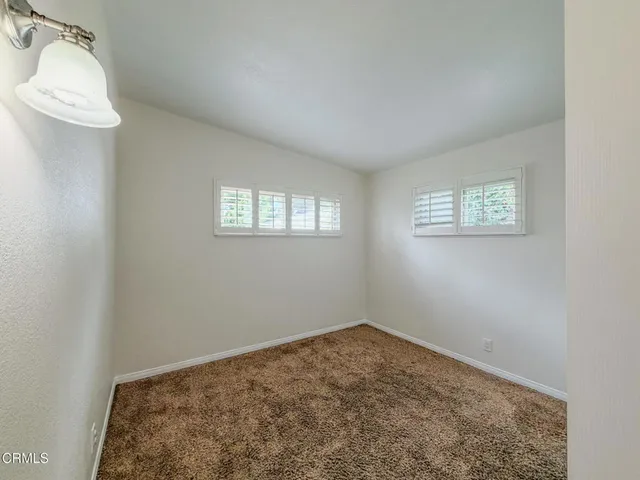 a view of empty room