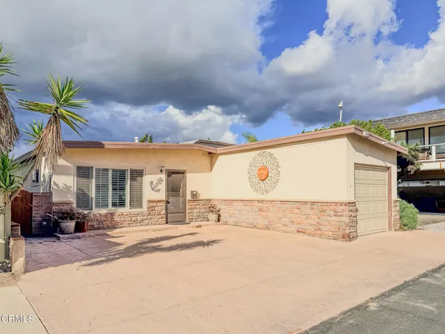 a house with a outdoor space