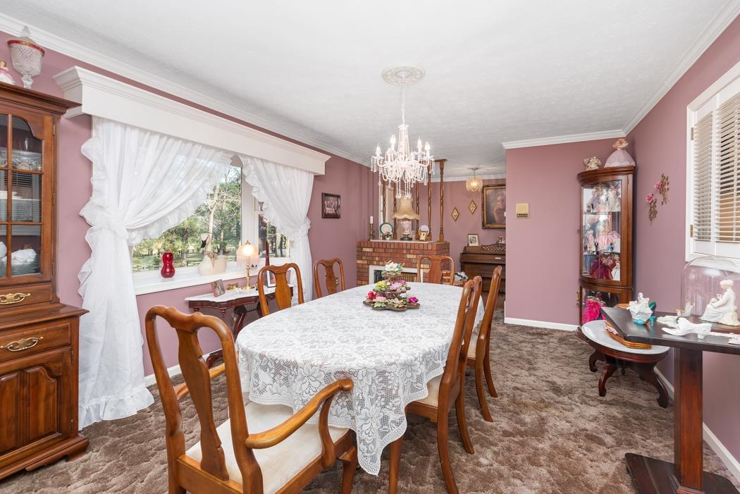 198 Baynes Road Waynesboro, VA 22980 - Photo 30 of 74 a view of a dining room with furniture window and outside view