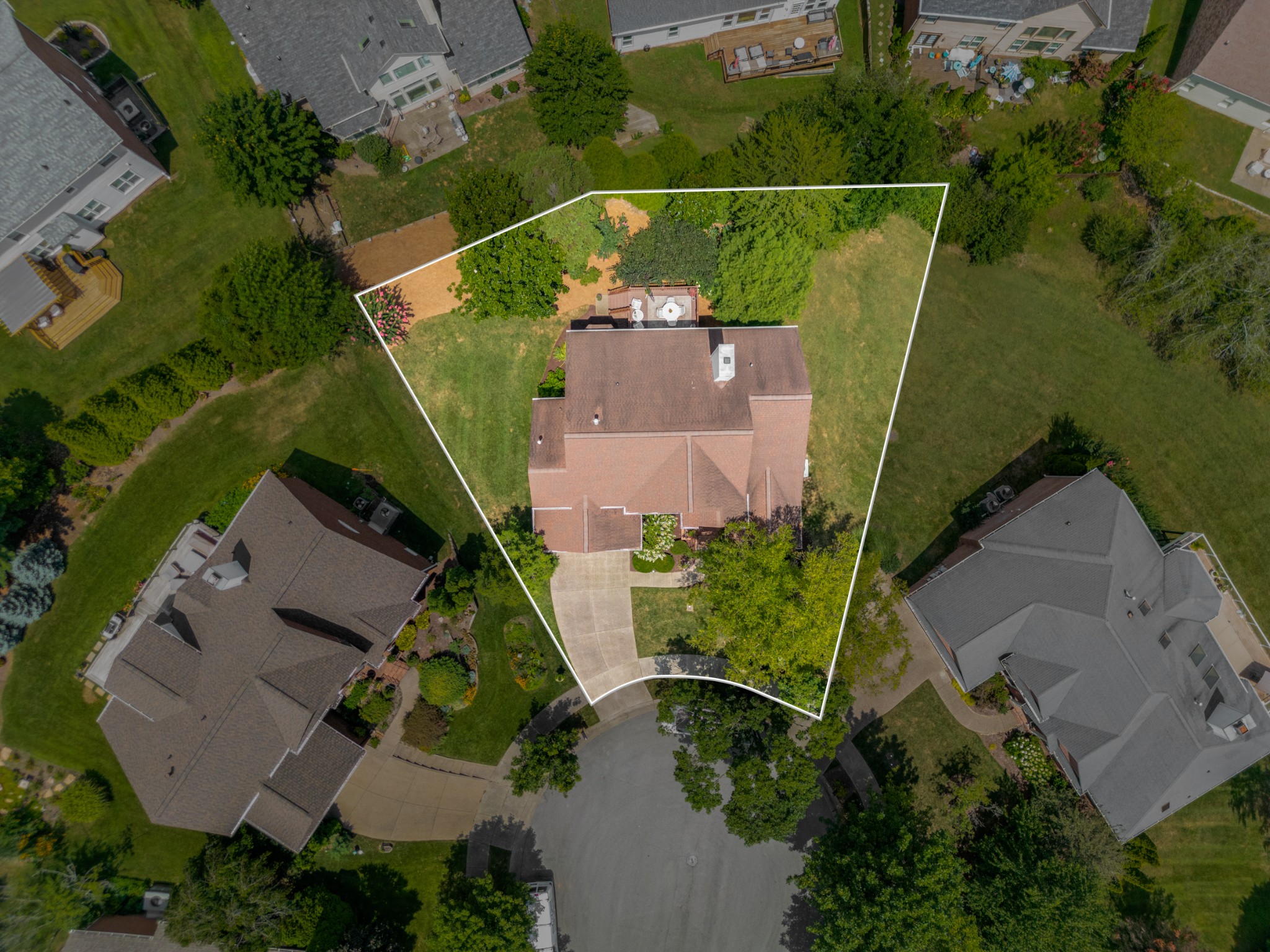 446 Savannah Way Franklin, TN 37067 - Photo 24 of 30 an aerial view of a house