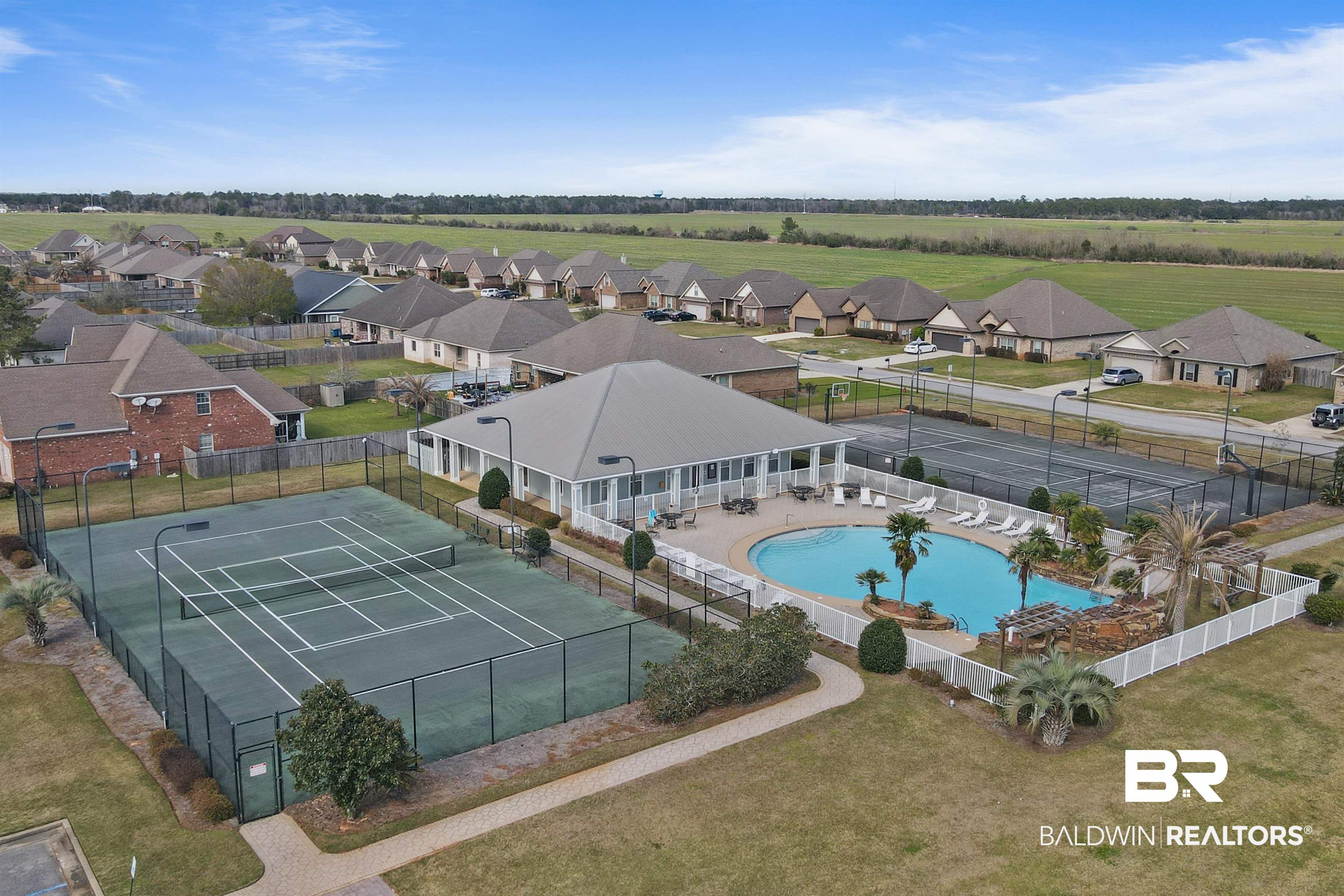 7090 Rocky Rd Loop Gulf Shores, AL 36542 - Photo 31 of 34 Aerial view featuring a residential view