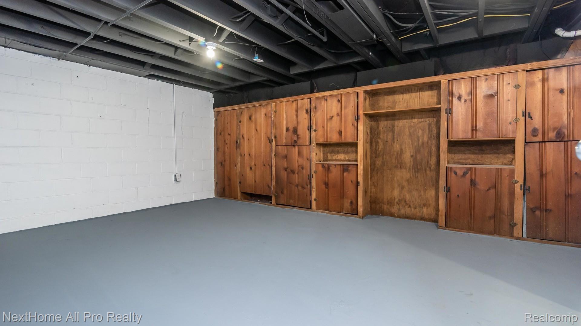 17134 Huntington Road Detroit, MI 48219 - Photo 32 of 32 Basement Storage/workroom