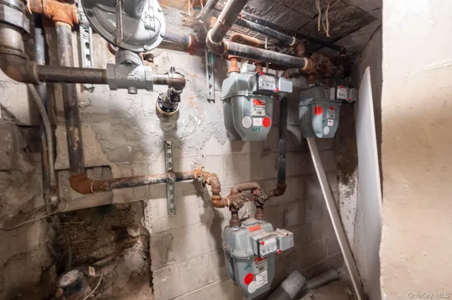 a view of a storage room