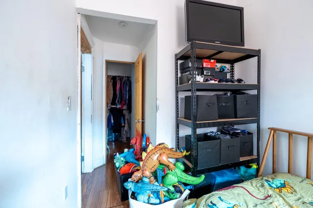 a room with storage and utility