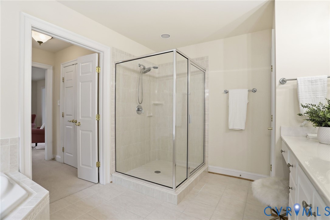 14331 Roderick Court Midlothian, VA 23113 - Photo 43 of 71 a bathroom with a shower and a sink