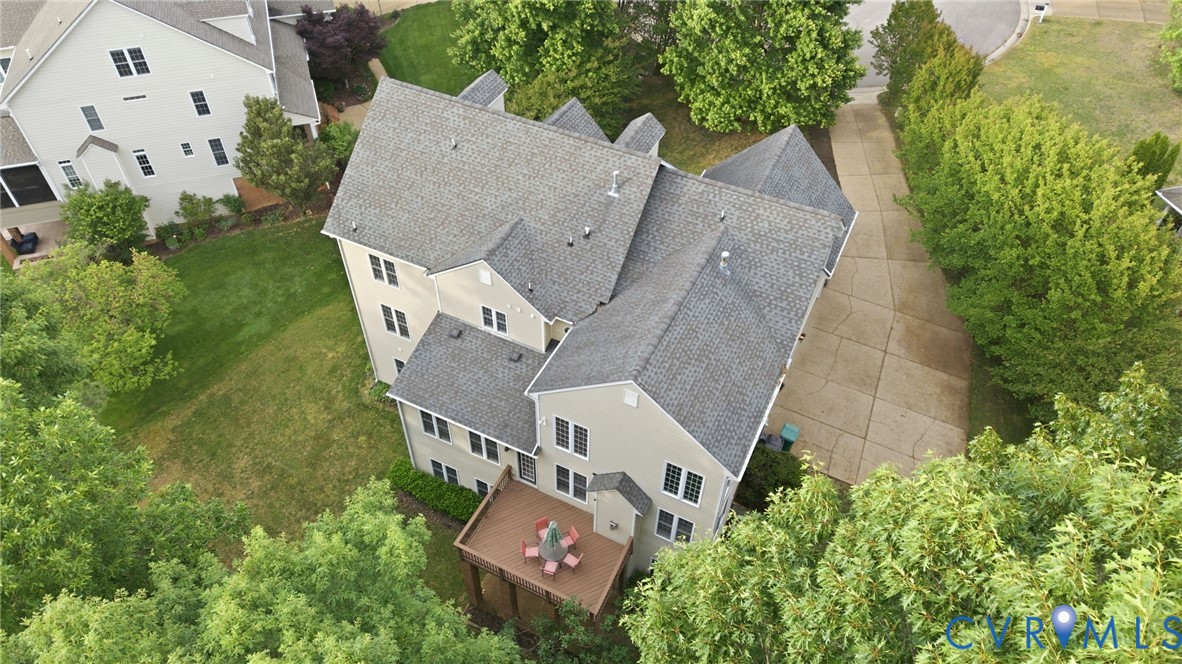 14331 Roderick Court Midlothian, VA 23113 - Photo 65 of 71 an aerial view of a house with outdoor space and street view