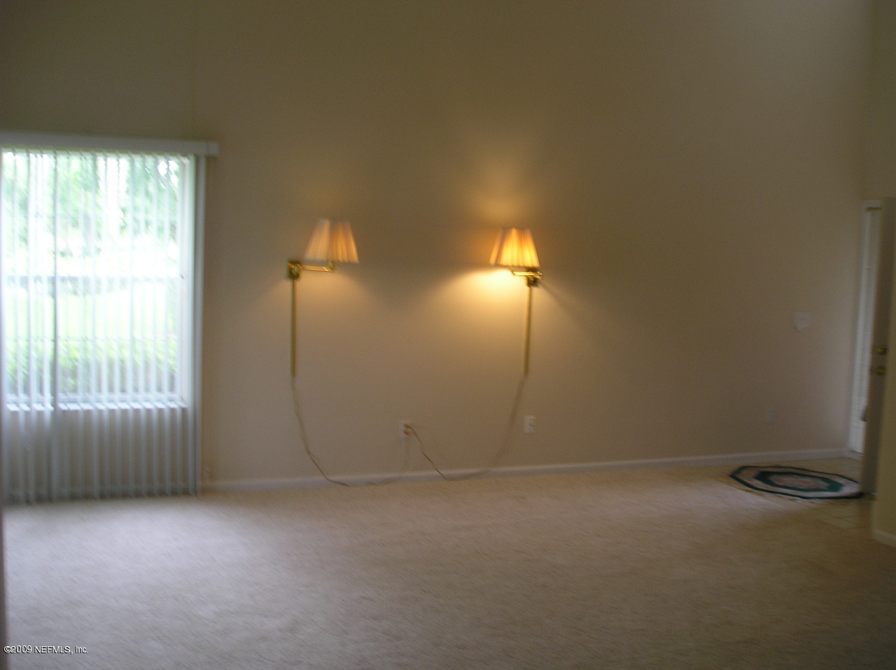 305 Tournament Road Ponte Vedra Beach, FL 32082 - Photo 4 of 9 an empty room with a empty space and a window