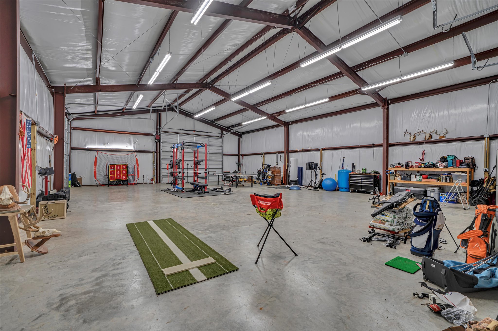 440 Currie Ranch Road Wimberley, TX 78676 - Photo 34 of 40 a view of a room with gym equipment