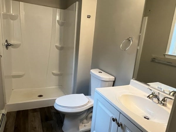 34 Sherbert Road Ashburnham, MA 01430 - Photo 14 of 20 a bathroom with a sink a toilet and shower