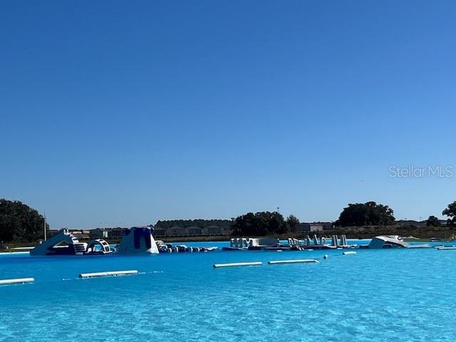 10373 Lavender Aster Trail San Antonio, FL 33576 - Photo 30 of 34 a backyard of a house with table and chairs
