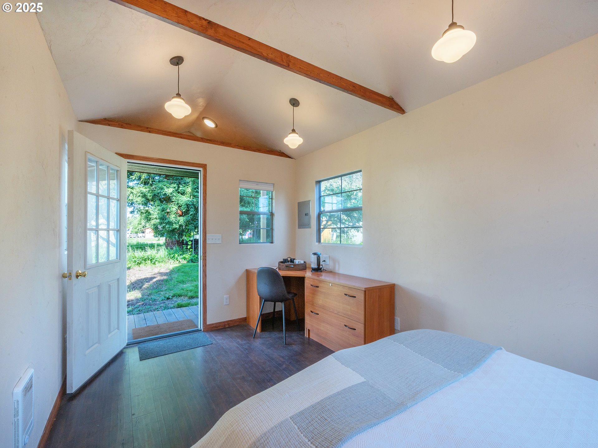 464 Spring Creek Drive Eugene, OR 97404 - Photo 33 of 45 a bedroom with furniture and window