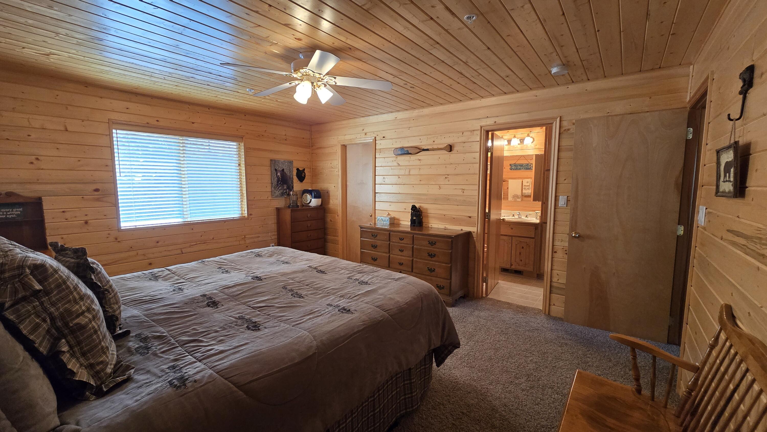 650 South Ridge Point Drive Panguitch, UT 84759 - Photo 12 of 38 View 2 Primary Bedroom looking toward bath & closet