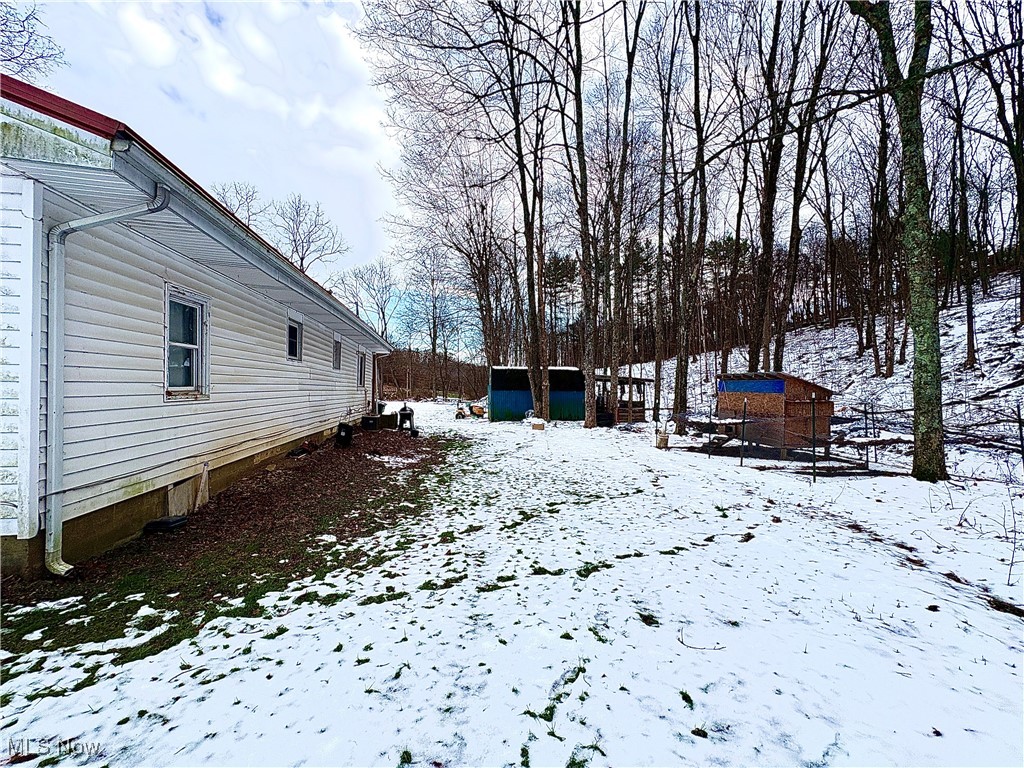 4542 Bloomfield Road Cambridge, OH 43725 - Photo 6 of 22 Yard featuring a chicken coop