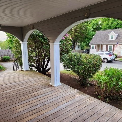39 Squanto Road Weymouth, MA 02191 - Photo 3 of 13 a front view of a house with garden