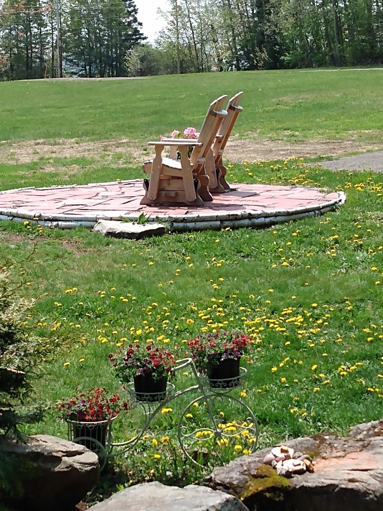 2397 U.S. Rte 2 Smyrna, ME 04780 - Photo 11 of 46 patio with bike
