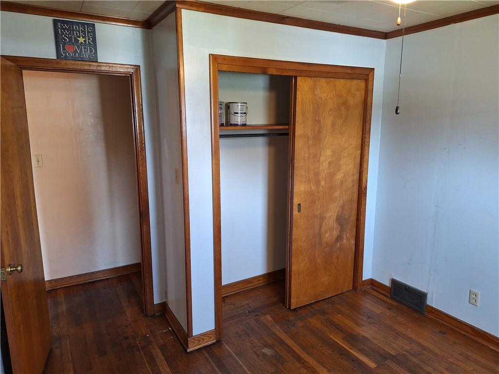 3298 Springfield Pike Normalville, PA 15469 - Photo 29 of 39 a view of a hallway with wooden floor