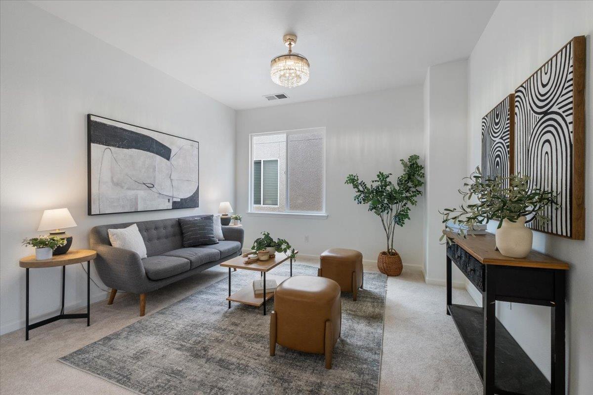 2413 Ventana View Way Modesto, CA 95355 - Photo 35 of 51 a living room with furniture and a potted plant