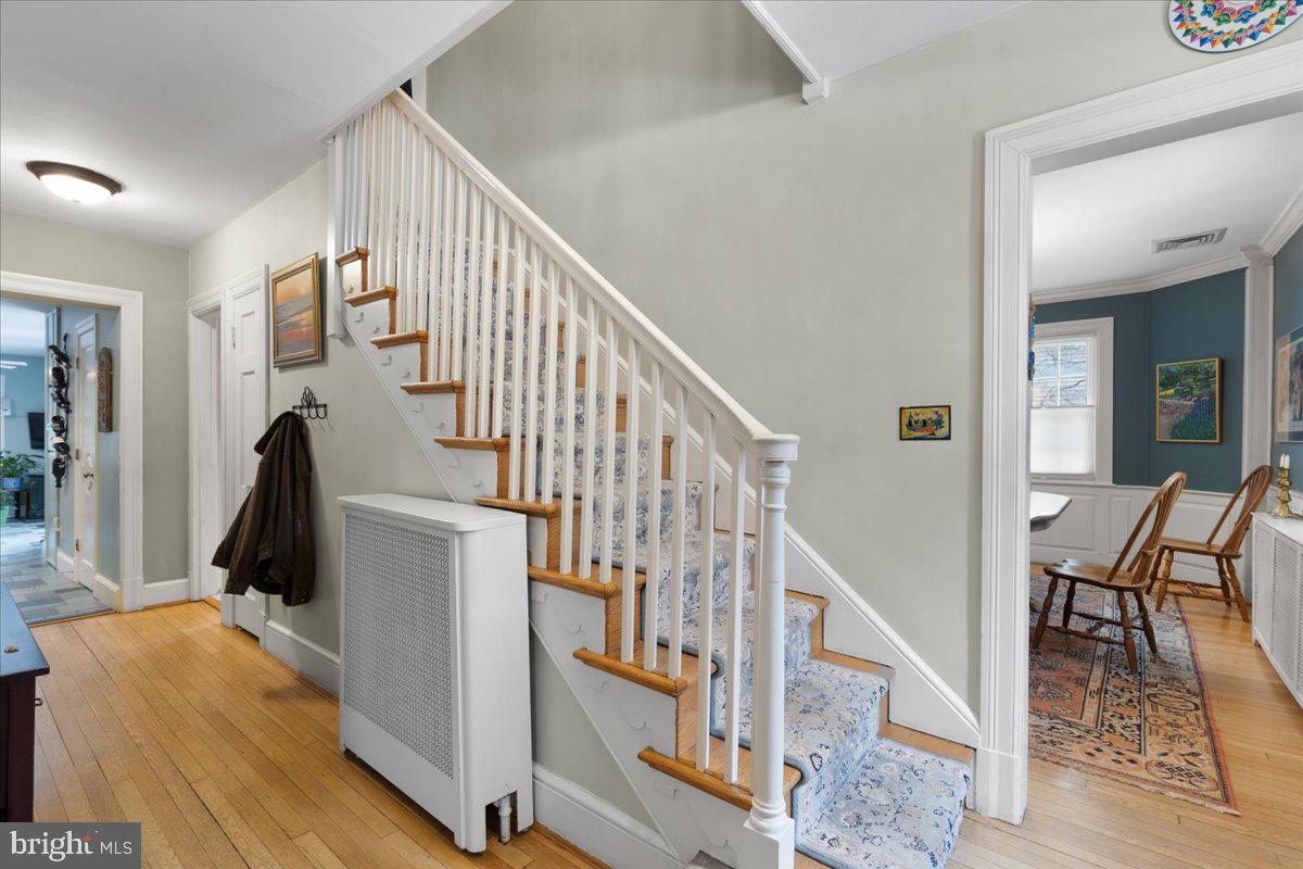 130 Hilltop Road Silver Spring, MD 20910 - Photo 10 of 48 a view of entryway and hall with wooden floor