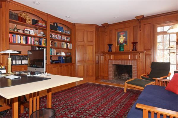 6 Preservation Way Medfield, MA 02052 - Photo 3 of 30 a living room with furniture a fireplace and a table
