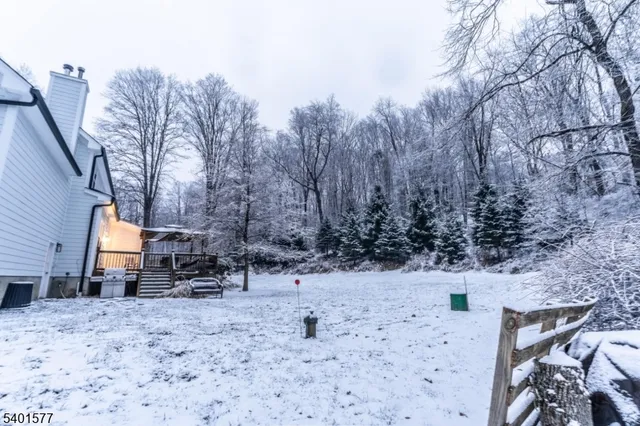 a view of outdoor space with chairs
