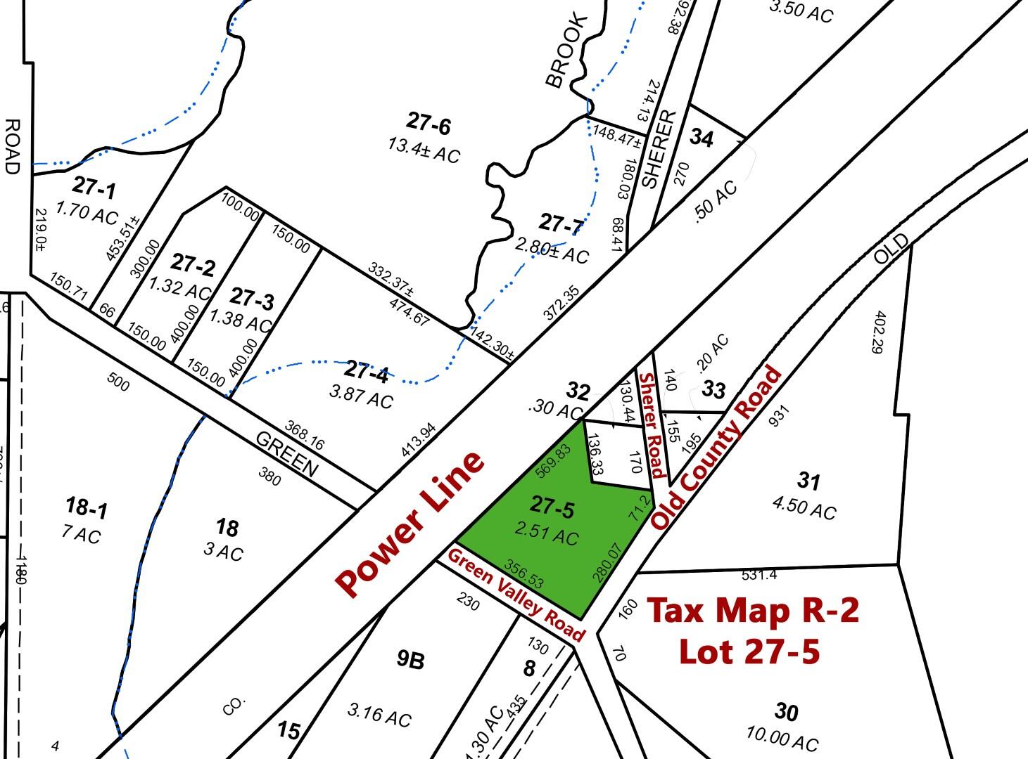 125 Green Valley Road Stockton Springs, ME 04981 - Photo 14 of 22 Tax Map_R-2 colored cr f (Large)