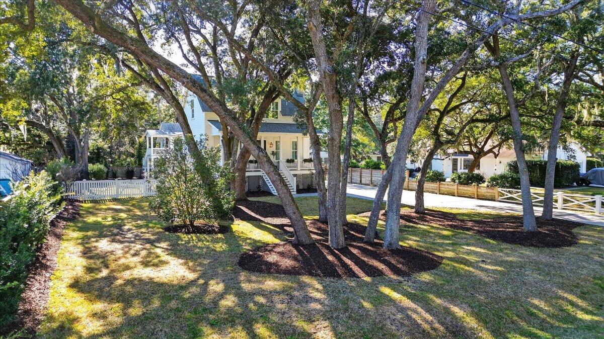 1461 Hale Road Mount Pleasant, SC 29464 - Photo 48 of 54 Beautiful Mature Oaks in Front Yard