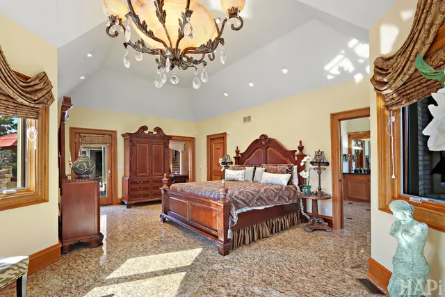 a living room with furniture a rug and a window