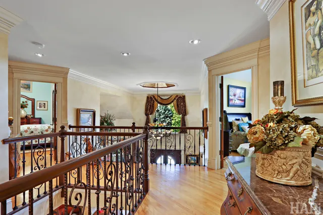 a bathroom with a granite countertop sink a mirror and a vanity