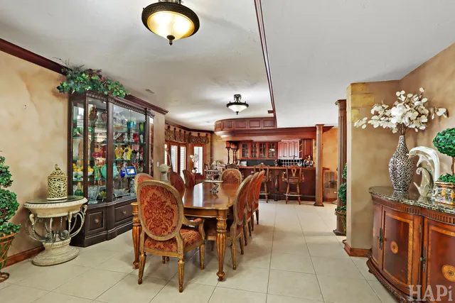 a view of an outdoor space and a yard