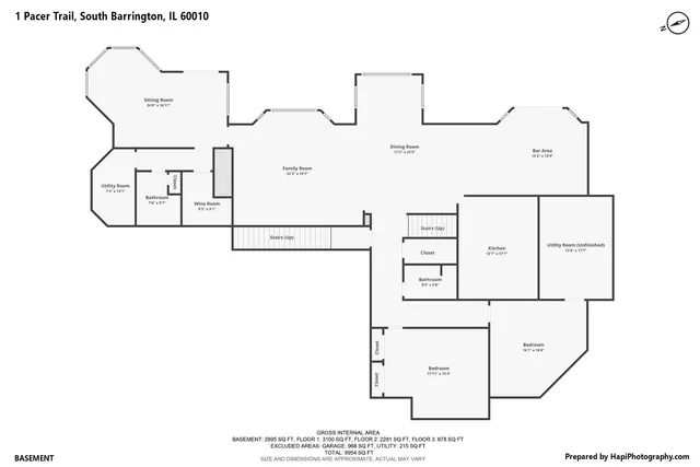 $2,495,000 | 1 Pacer Trail, South Barrington, IL 60010