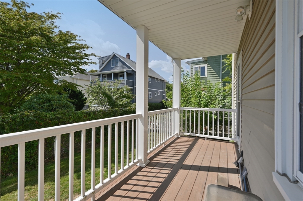 76 Windsor Road, Unit 1 Medford, MA 02155 - Photo 24 of 32 a view of wooden deck