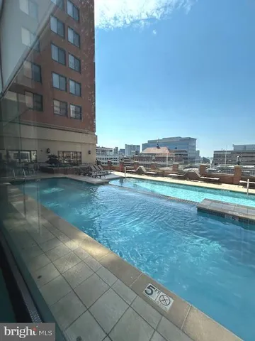 a outdoor space with furniture