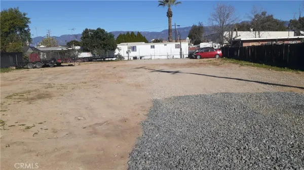 a view of road with card