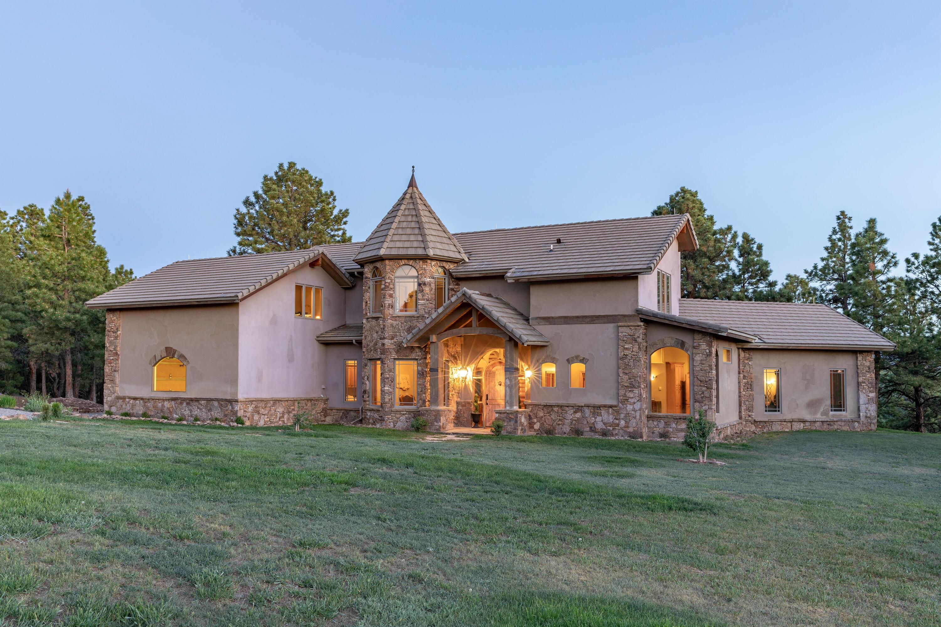 71 South Point Road Placerville, CO 81430 - Photo 1 of 41 exterior glow front