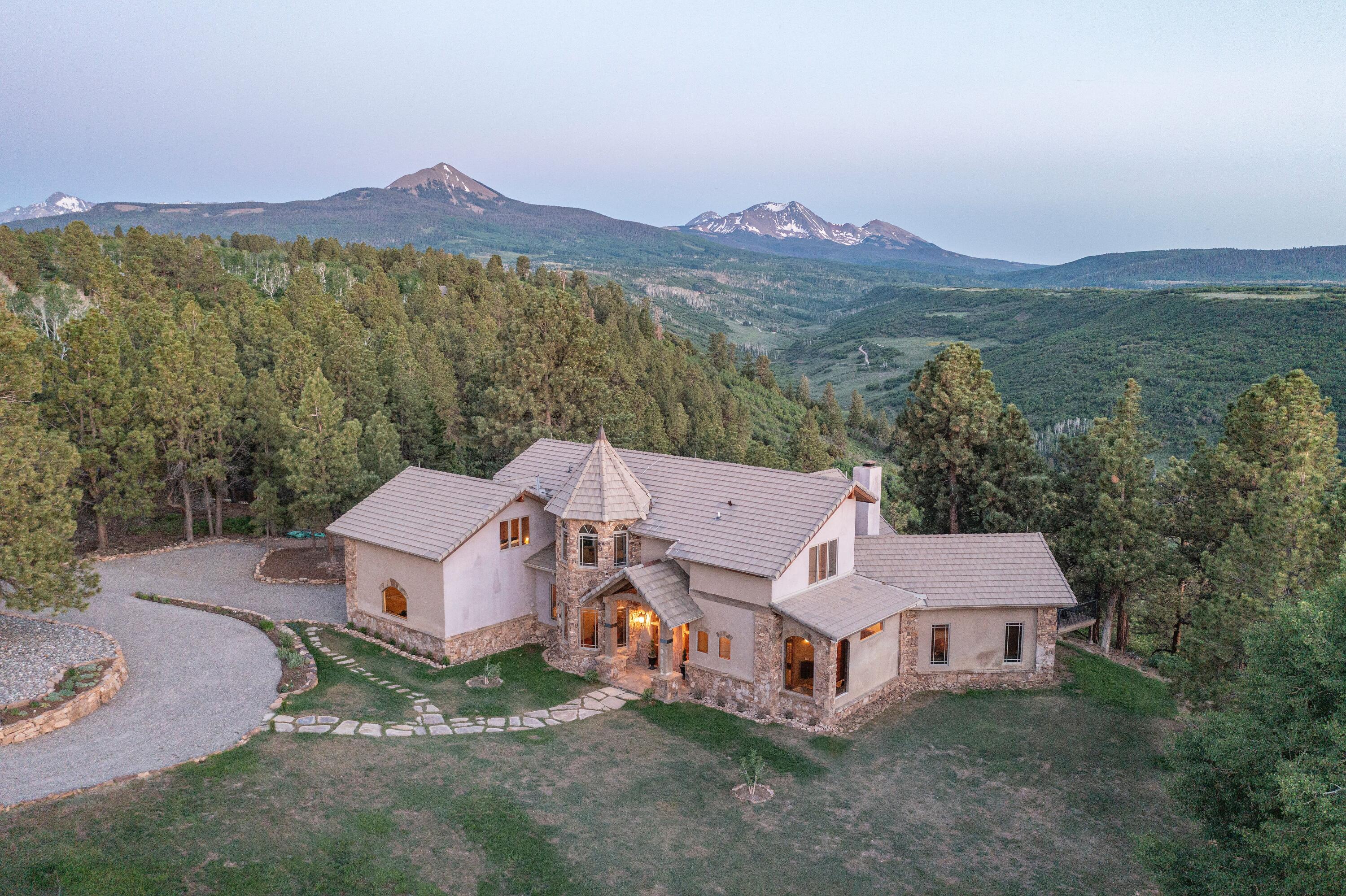 71 South Point Road Placerville, CO 81430 - Photo 3 of 41 drone exterior