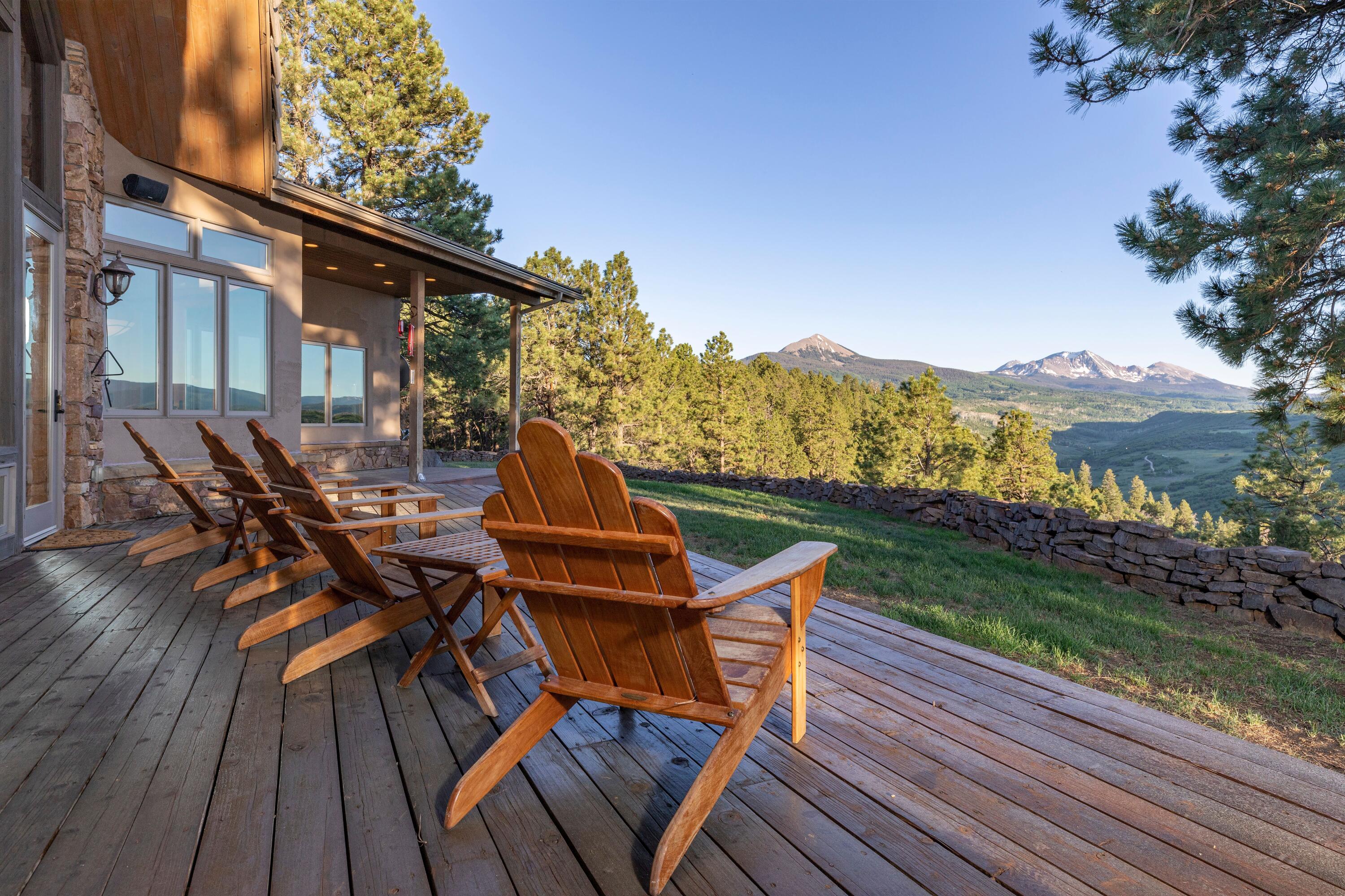 71 South Point Road Placerville, CO 81430 - Photo 8 of 41 back deck