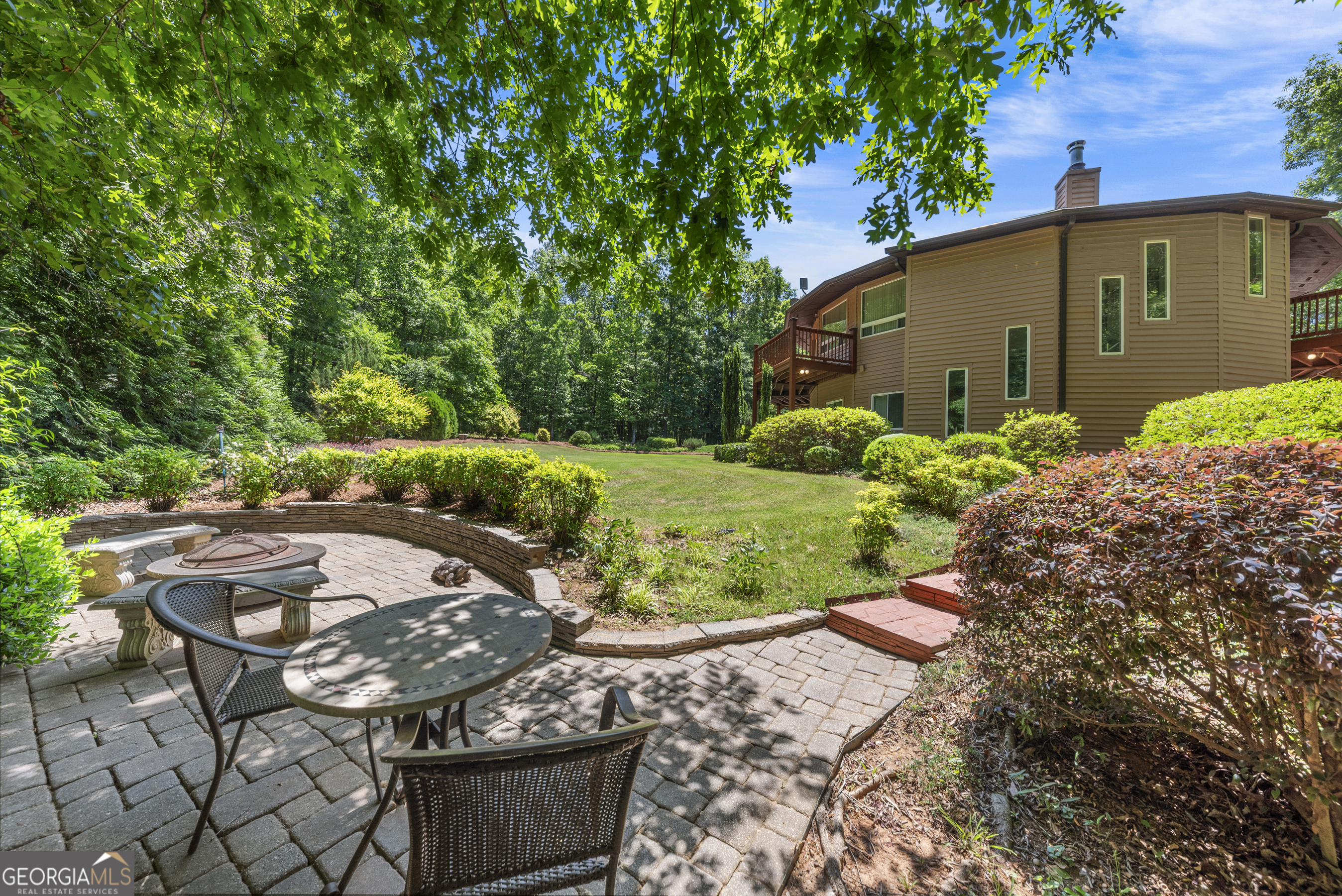 1170 Cedar Grove Road Buckhead, GA 30625 - Photo 46 of 51 a backyard of a house with yard and outdoor seating