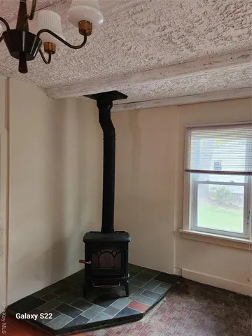 a view of a door in the house