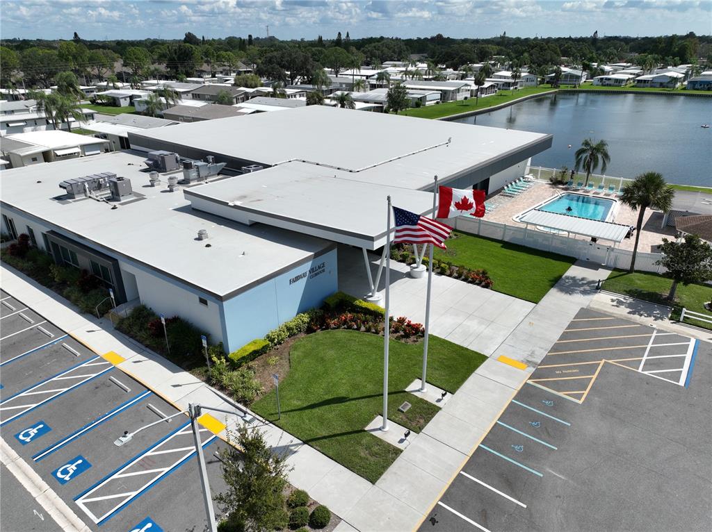 1100 South Belcher Road, Unit 772 Largo, FL 33771 - Photo 56 of 84 a view of a house with outdoor space and lake view