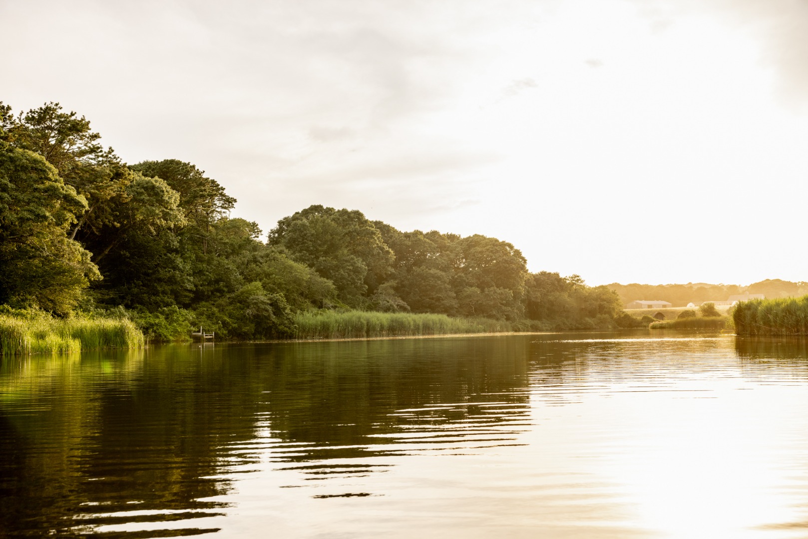 41 Cobbs Hill Road Chilmark, MA 02535 - Photo 45 of 46 a view of a lake with a mountain