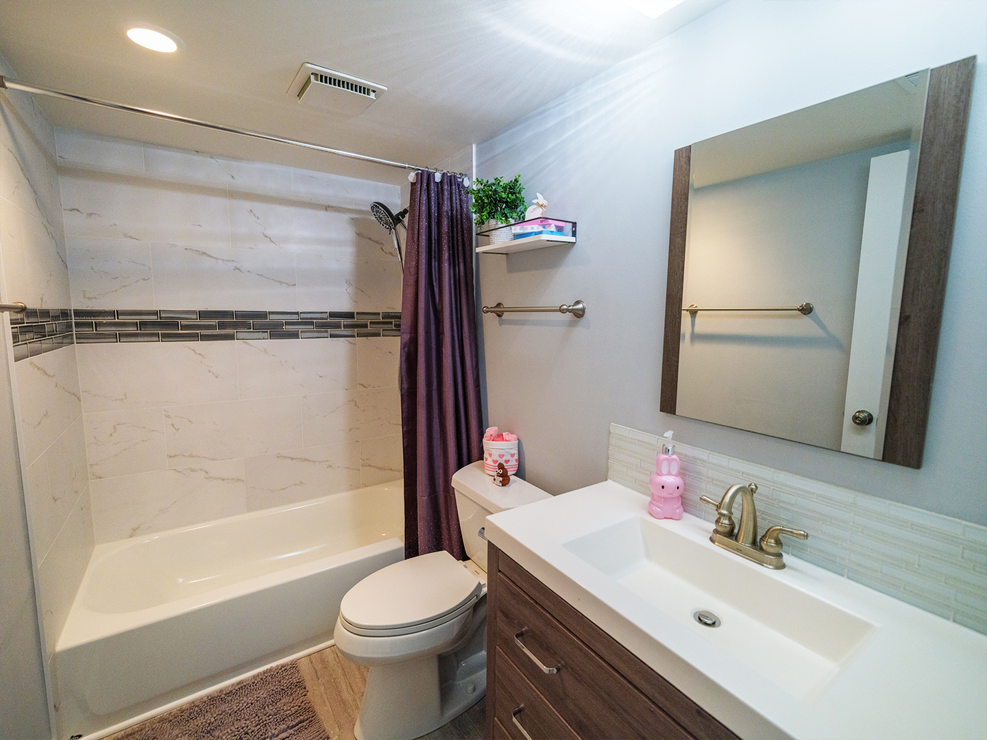 1215 Chalet Road, Unit 200 Naperville, IL 60563 - Photo 8 of 15 a bathroom with a sink toilet and shower