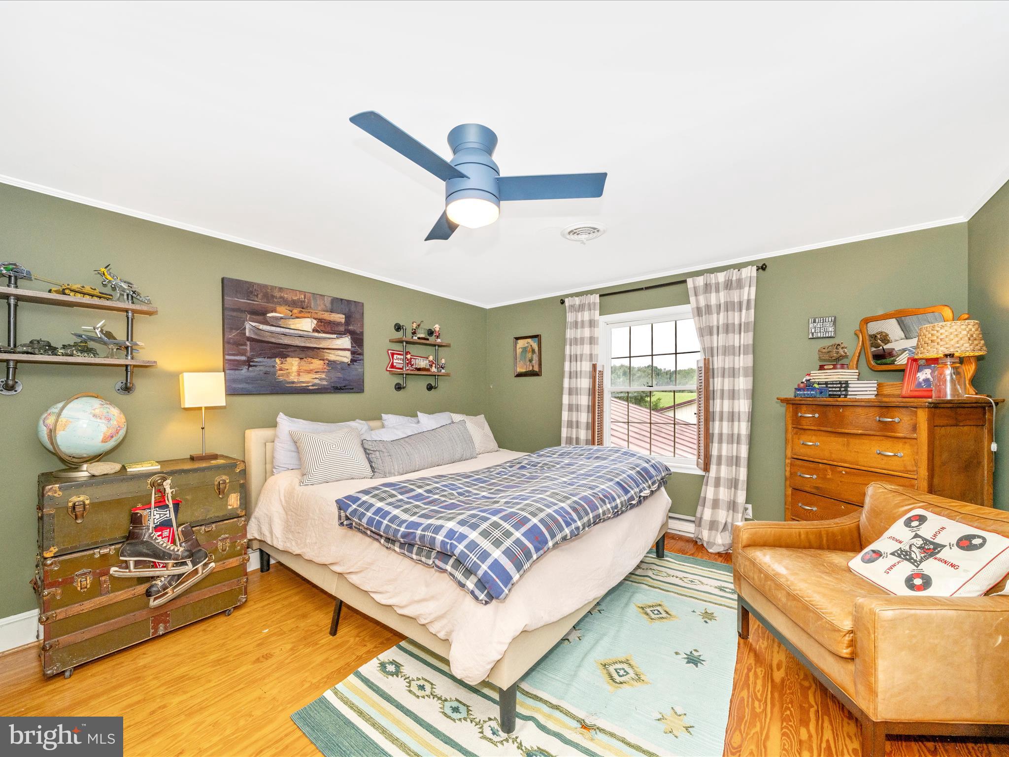9000 Reichs Ford Road Frederick, MD 21704 - Photo 32 of 44 a bedroom with a bed and wooden floor