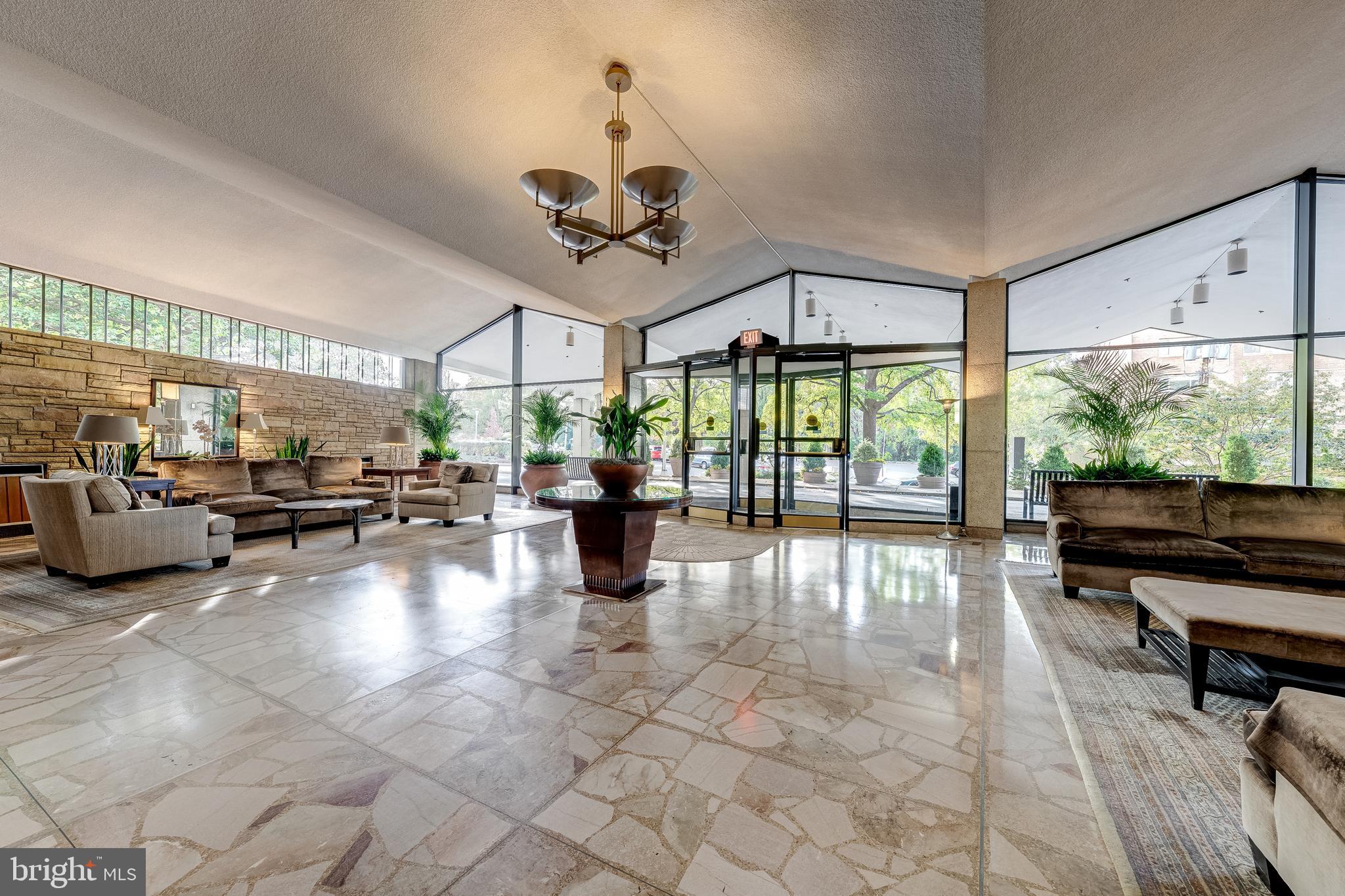 1200 North Nash Street, Unit 549 Arlington, VA 22209 - Photo 4 of 70 Lobby sets the tone for refined living within...