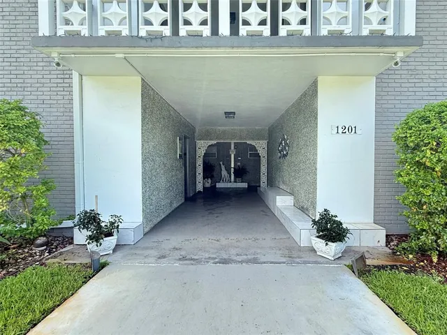 a view of a entryway door of the house
